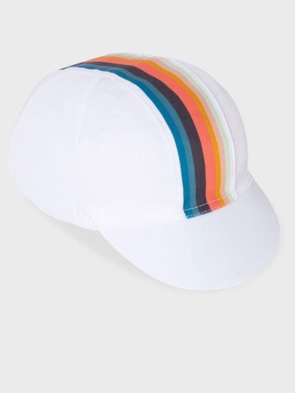 Paul Smith Rainbow Stripe Cycling Cap — New